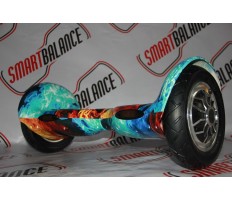 Titan - Red/Blue Fire 10 Inch